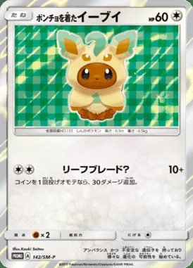 Poncho-wearing Eevee