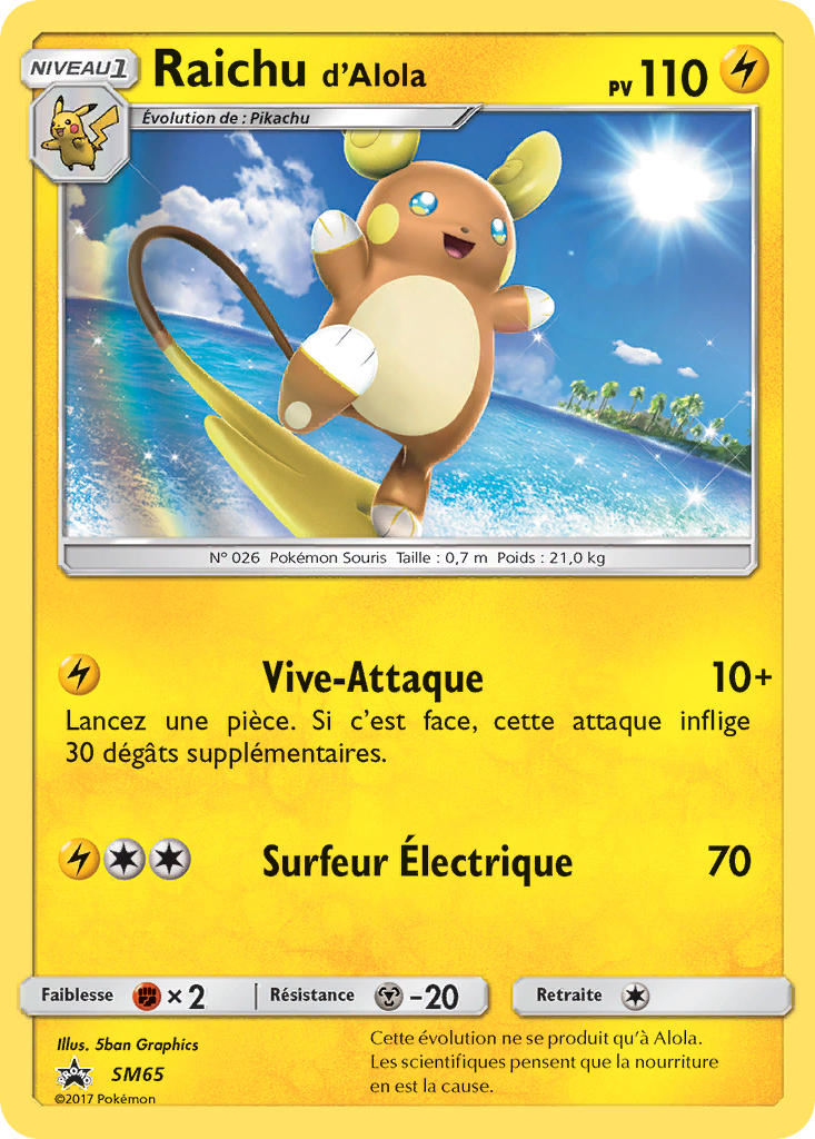 Raichu d’Alola