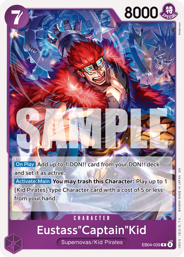 Eustass"Captain"Kid - EB04-039