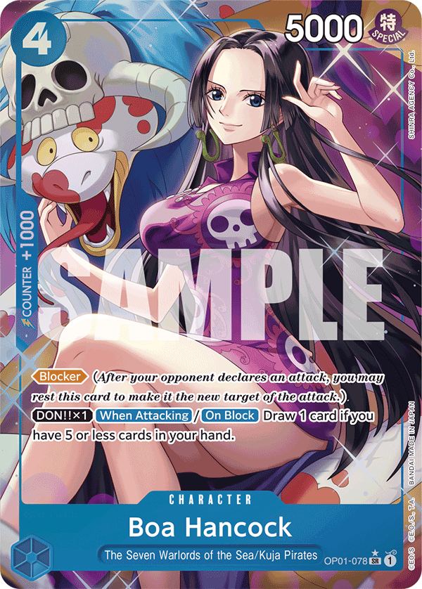 Boa Hancock (OP01-078) (Alternate Art)