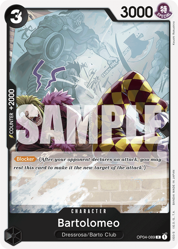 Bartolomeo (OP04-089) (Reprint)