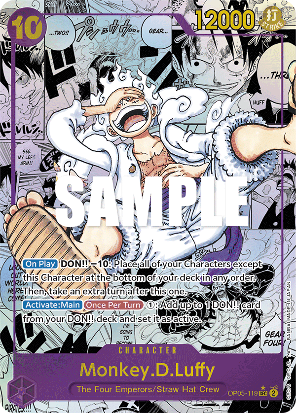 Monkey.D.Luffy (119) (Alternate Art) (Manga)