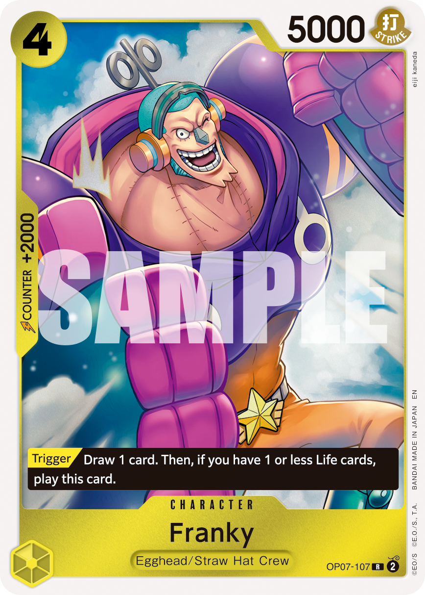Franky - OP07-107 (Reprint)