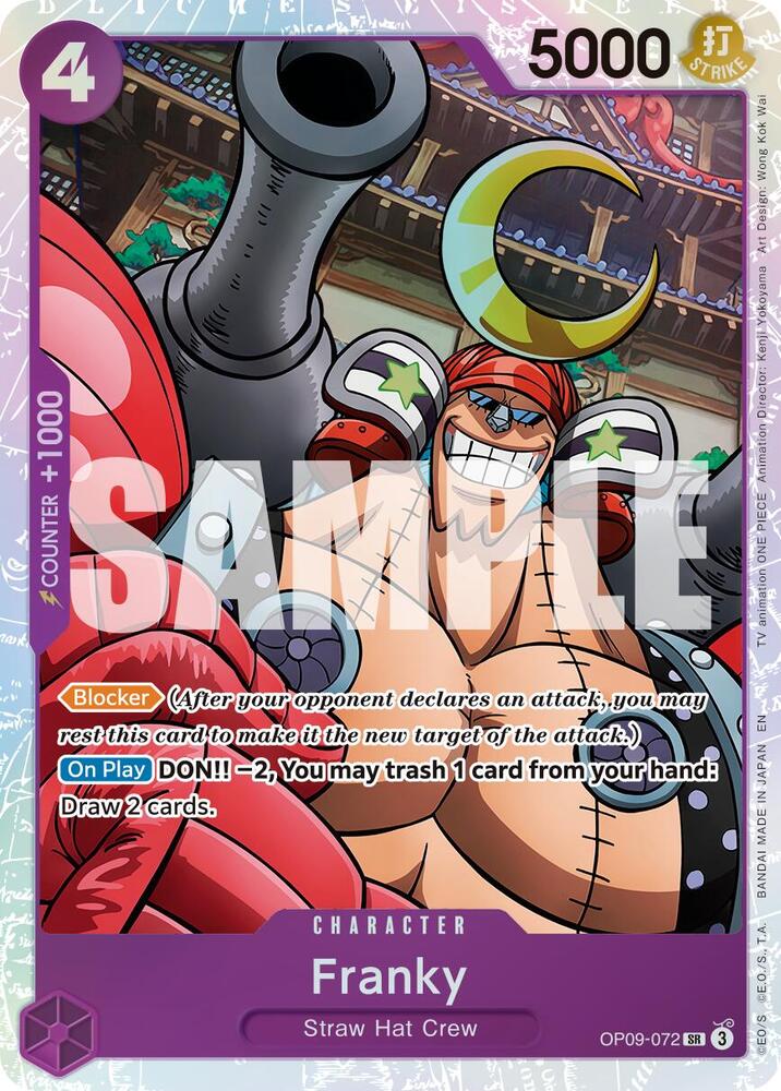 Franky - OP09-072 (Reprint)