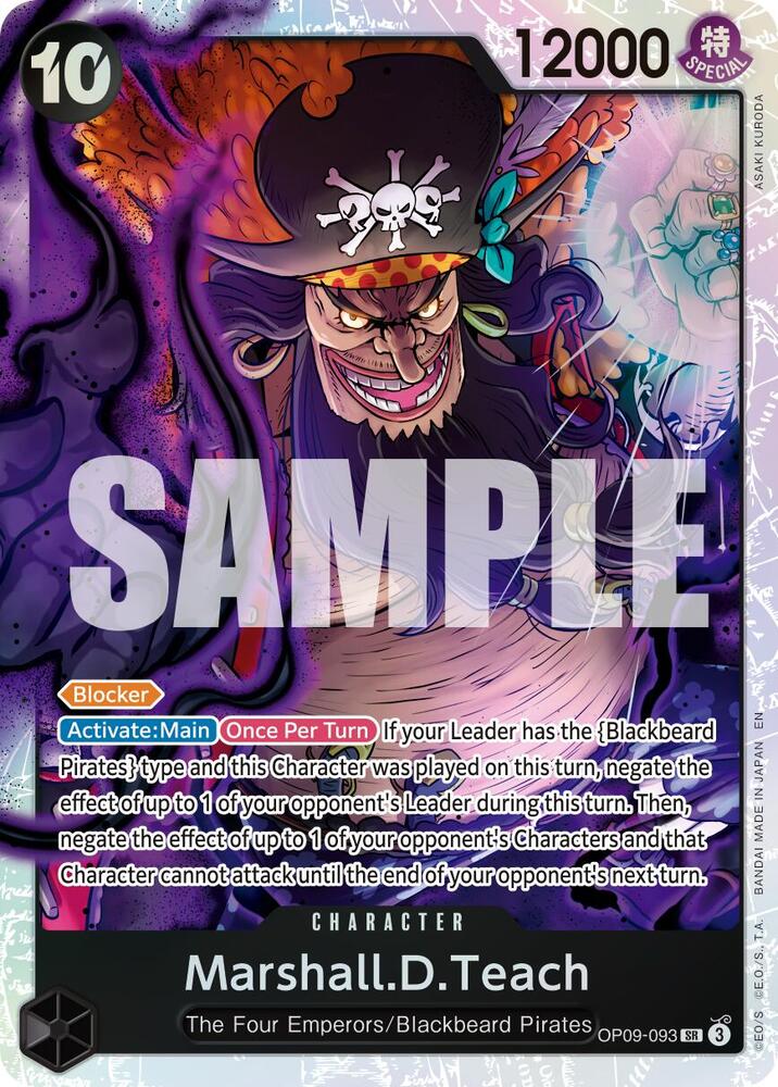 Marshall.D.Teach - OP09-093 (Reprint)