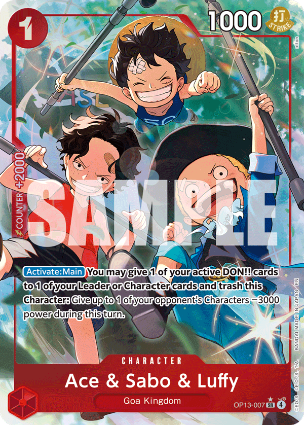 Ace & Sabo & Luffy (Alternate Art)