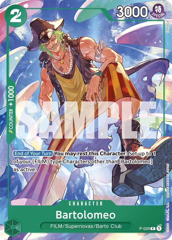 Bartolomeo (P-029) (Reprint)