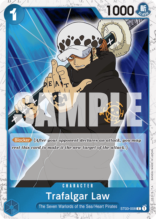 Trafalgar Law (ST03-008) (Jolly Roger Foil)