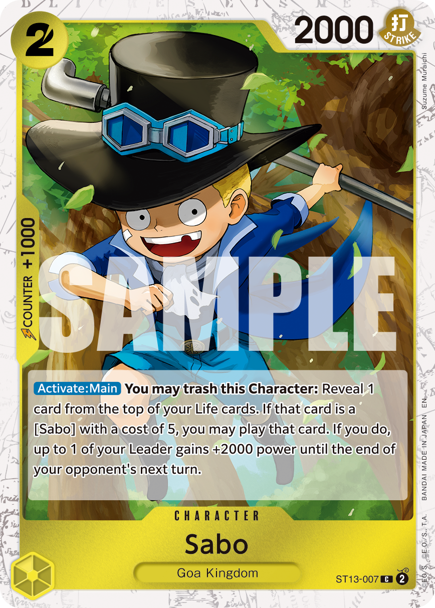 Sabo - ST13-007 (Pirate Foil)