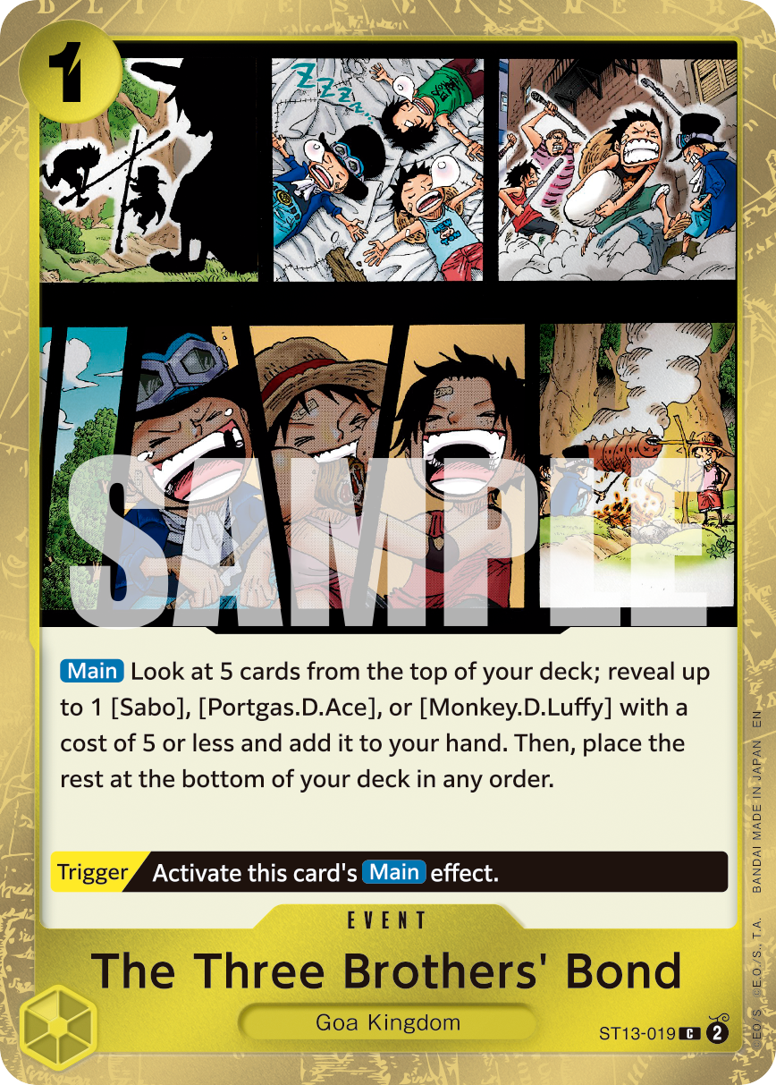 The Three Brothers' Bond (Pirate Foil)