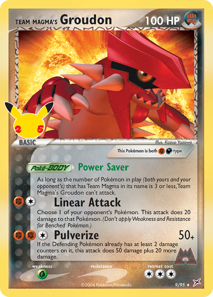 Groudon de la Team Magma