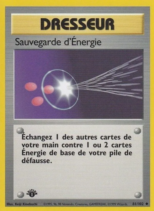 Sauvegarde d'Énergie