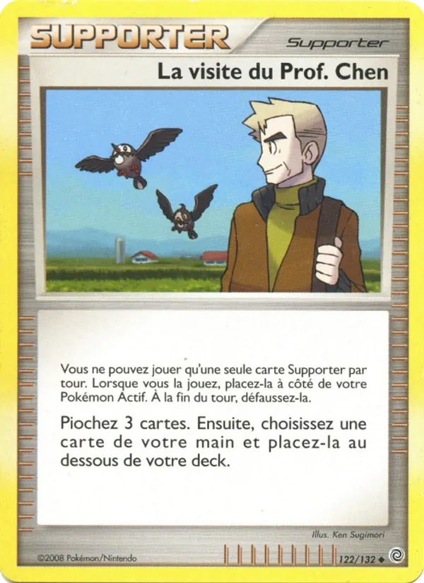 La visite du Prof. Chen