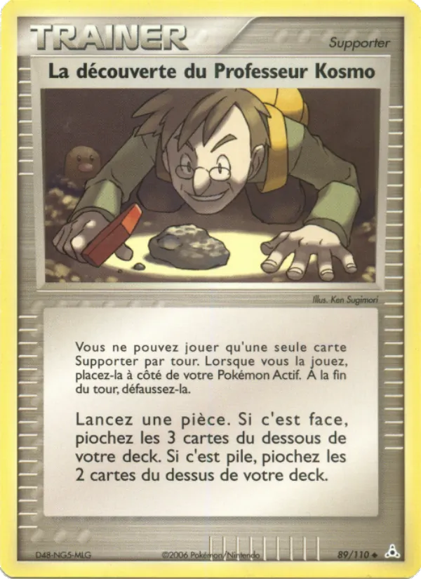 La découverte du Professeur Kosmo