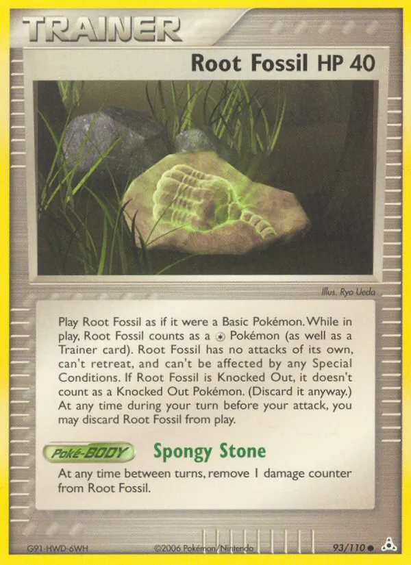 Fossile racine