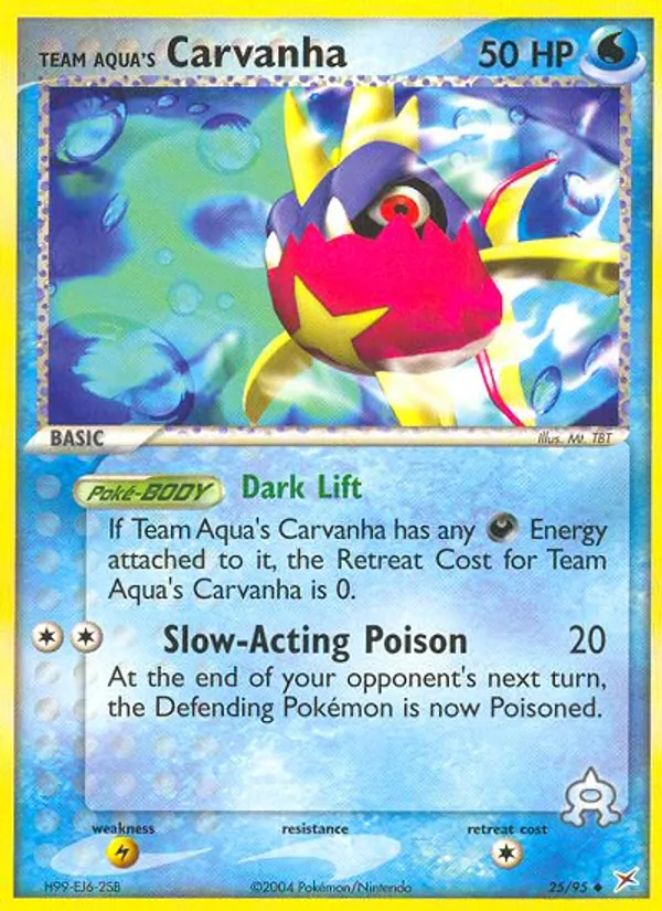Carvanha de Team Aqua