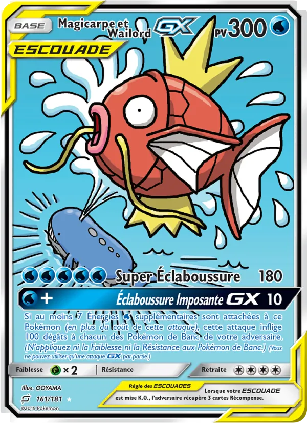 Magicarpe et Wailord GX