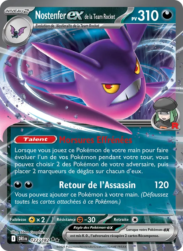 Nostenfer-ex de la Team Rocket