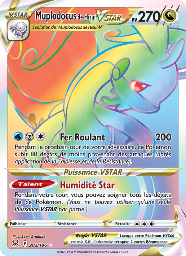 Muplodocus de Hisui VSTAR