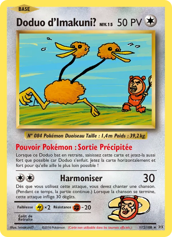 Doduo d'Imakuni?
