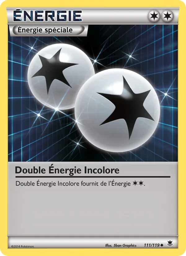 Double Énergie Incolore