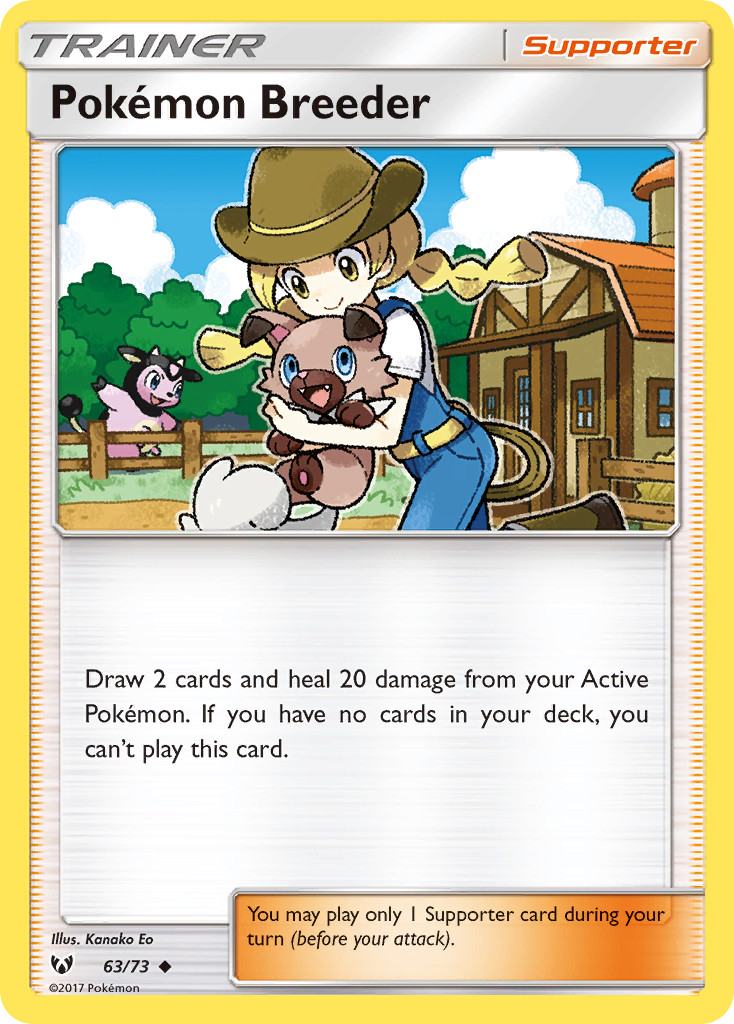 Éleveuse de Pokémon