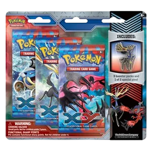 XY: Xerneas Pin 3-Pack Blister