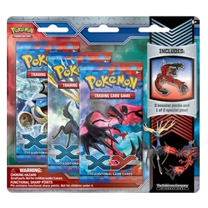 XY: Yveltal Pin 3-Pack Blister