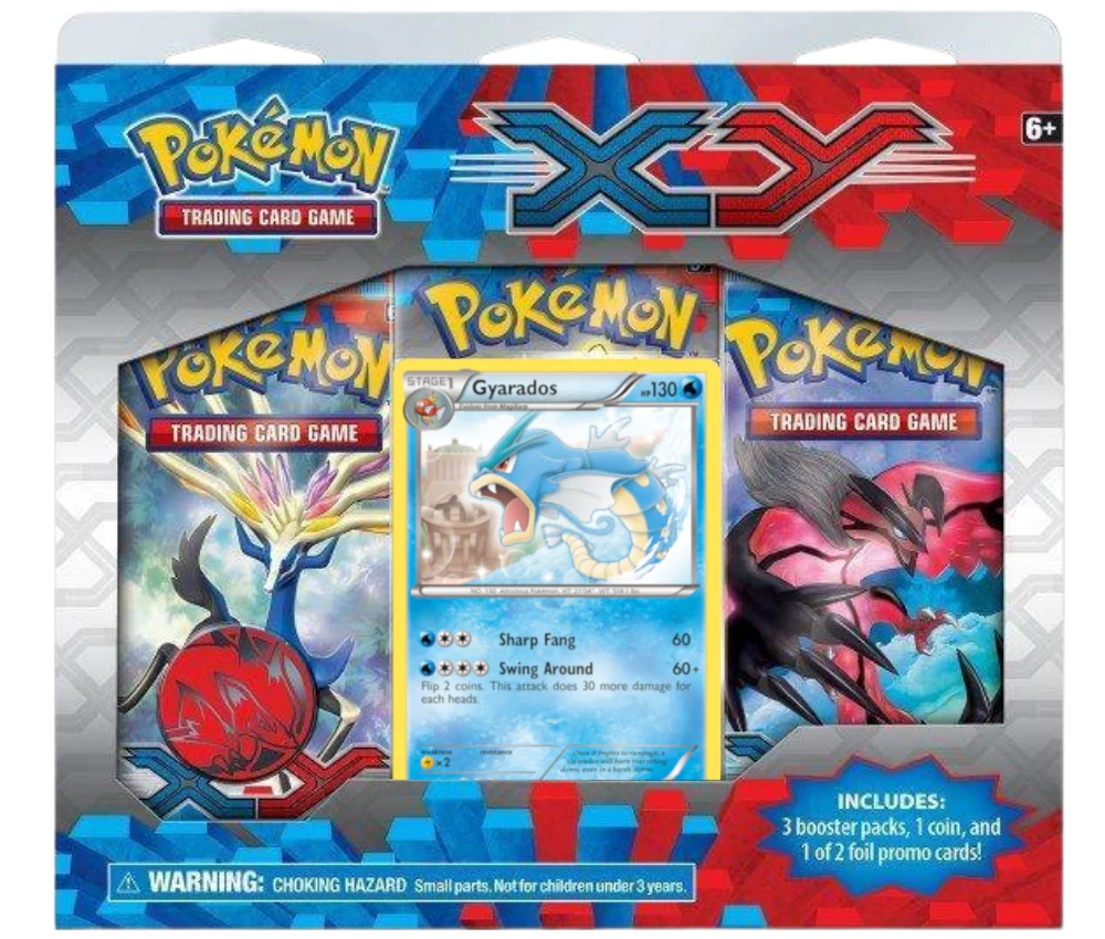 XY: Gyarados 3-Pack Blister