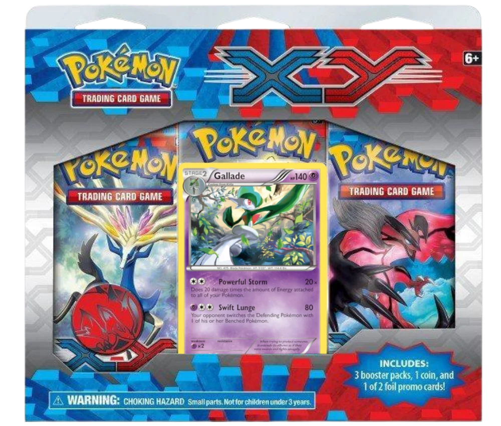 XY: Gallade 3-Pack Blister