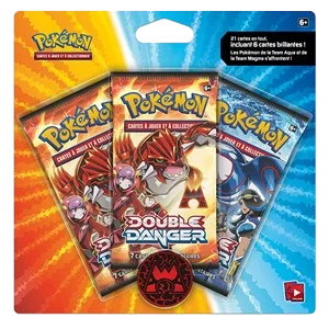 Double Crisis: Team Magma 3-Pack Blister