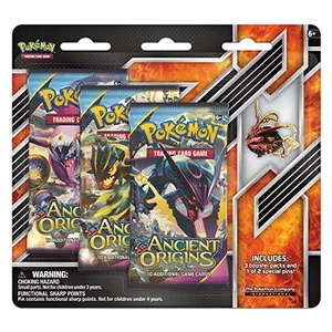 Ancient Origins: Mega Rayquaza Pin 3-Pack Blister