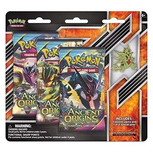 Ancient Origins: Mega Tyranitar Pin 3-Pack Blister