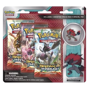 BREAKthrough: Zoroark Collector's Pin 3-Pack Blister