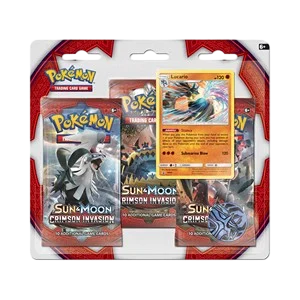 Crimson Invasion: Lucario 3-Pack Blister