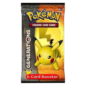 Generations Booster (6 Cards)