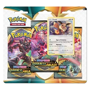 Darkness Ablaze: Eevee 3-Pack Blister