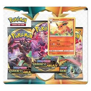 Darkness Ablaze: Flareon 3-Pack Blister
