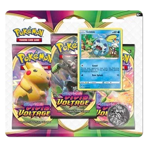Vivid Voltage: Sobble 3-Pack Blister