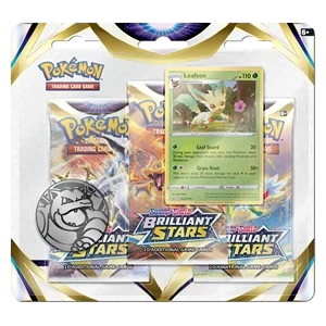 Brilliant Stars: Leafeon 3-Pack Blister