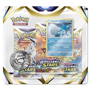 Brilliant Stars: Glaceon 3-Pack Blister