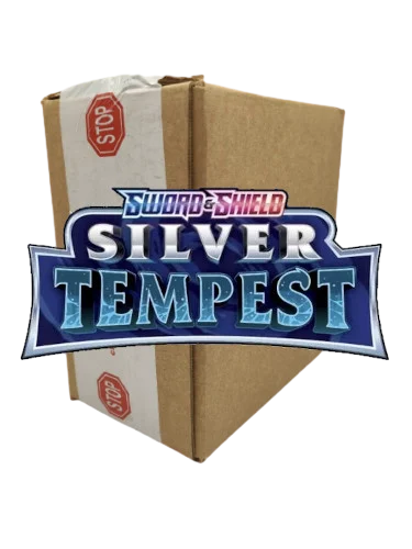 Silver Tempest 24 Sleeved Booster Case