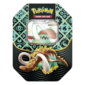 Paldean Fates: Great Tusk ex Tin