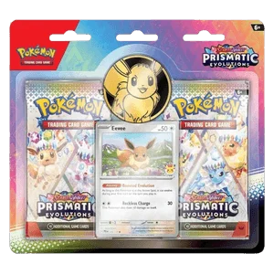 Prismatic Evolutions: Pokémon Day 2025 Eevee 2-Pack Blister
