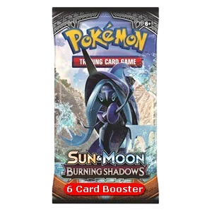 Burning Shadows Booster (6 Cards)