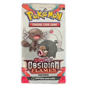 Obsidian Flames Fun Pack (3 Cards)