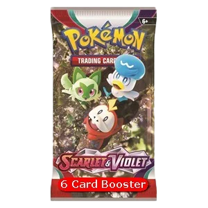 Scarlet & Violet Booster (6 Cards)
