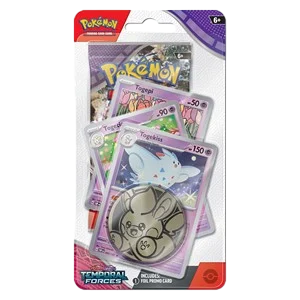 Blister Checklane Togekiss Premium — Forces Temporelles (Anglais)