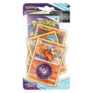 Chilling Reign: Blaziken Premium Checklane Blister