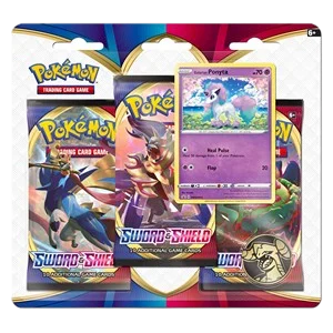 Sword & Shield: Galarian Ponyta 3-Pack Blister